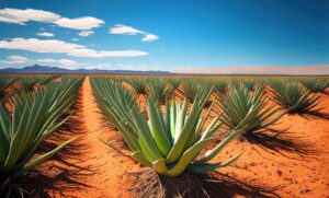 Plantação de babosa, uma planta africana, facil de se cuidar e com propriedades medicinais únicas!