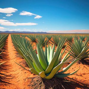 Plantação de babosa, uma planta africana, facil de se cuidar e com propriedades medicinais únicas!